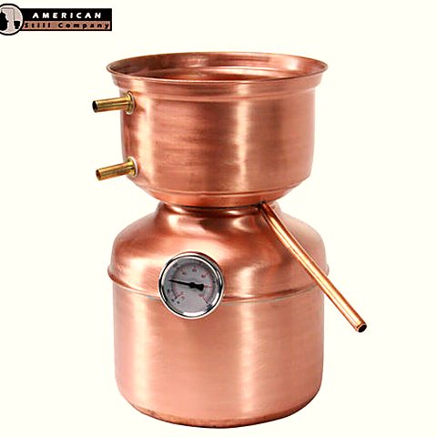 Mushroom-Top Copper Pot Still &mdash; 1.5 Gallon