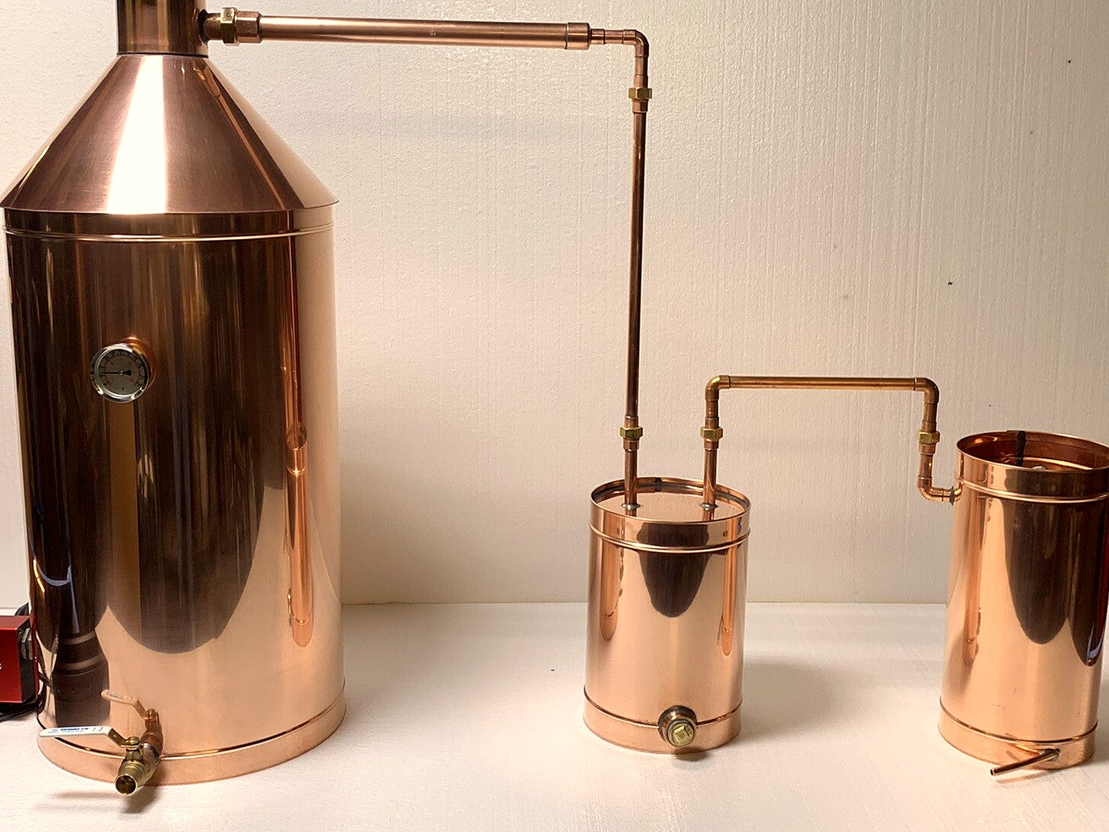 20 Gallon Electric Copper Moonshine Still with 4