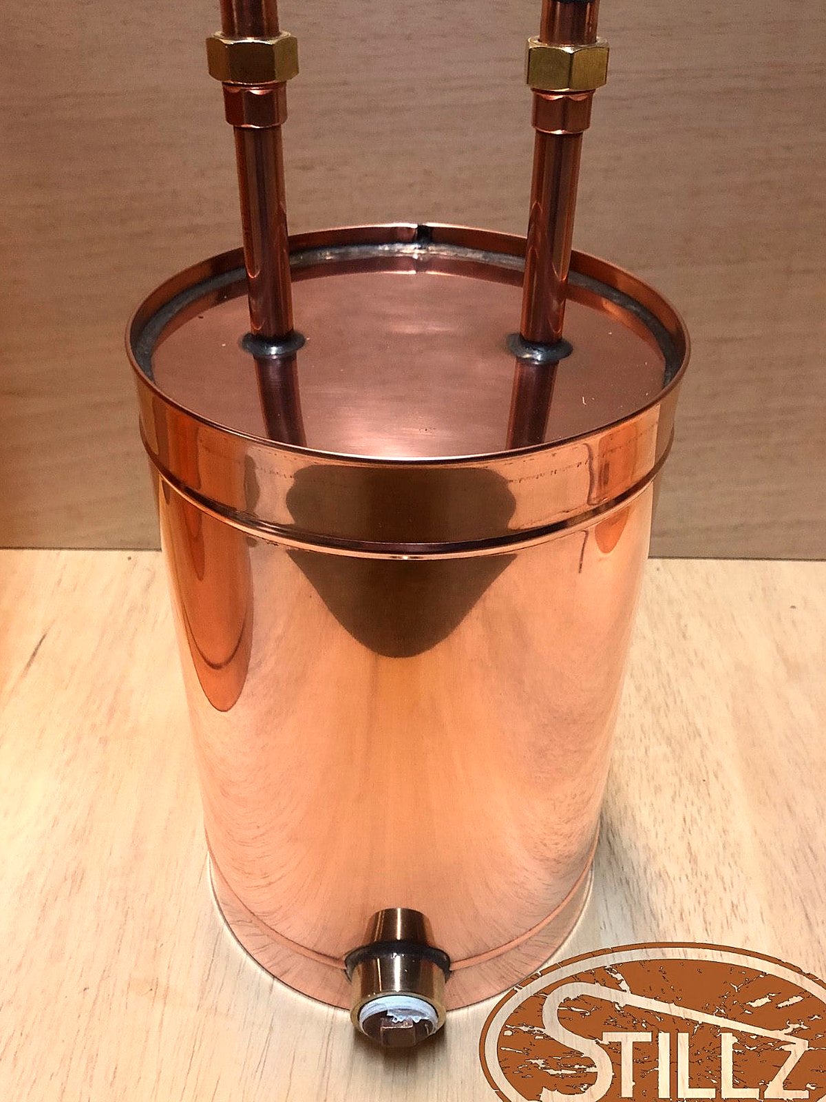 3 Gallon Copper Thumper with Cross Bar for Running a Second Thumper