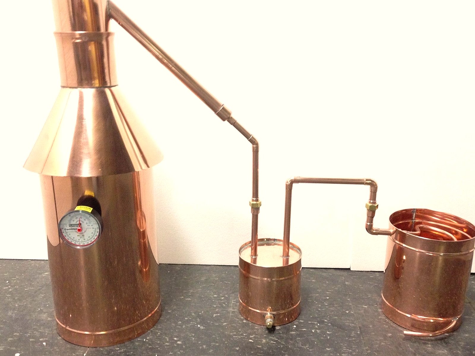 6 Gallon Copper Moonshine Still with Thumper and Worm